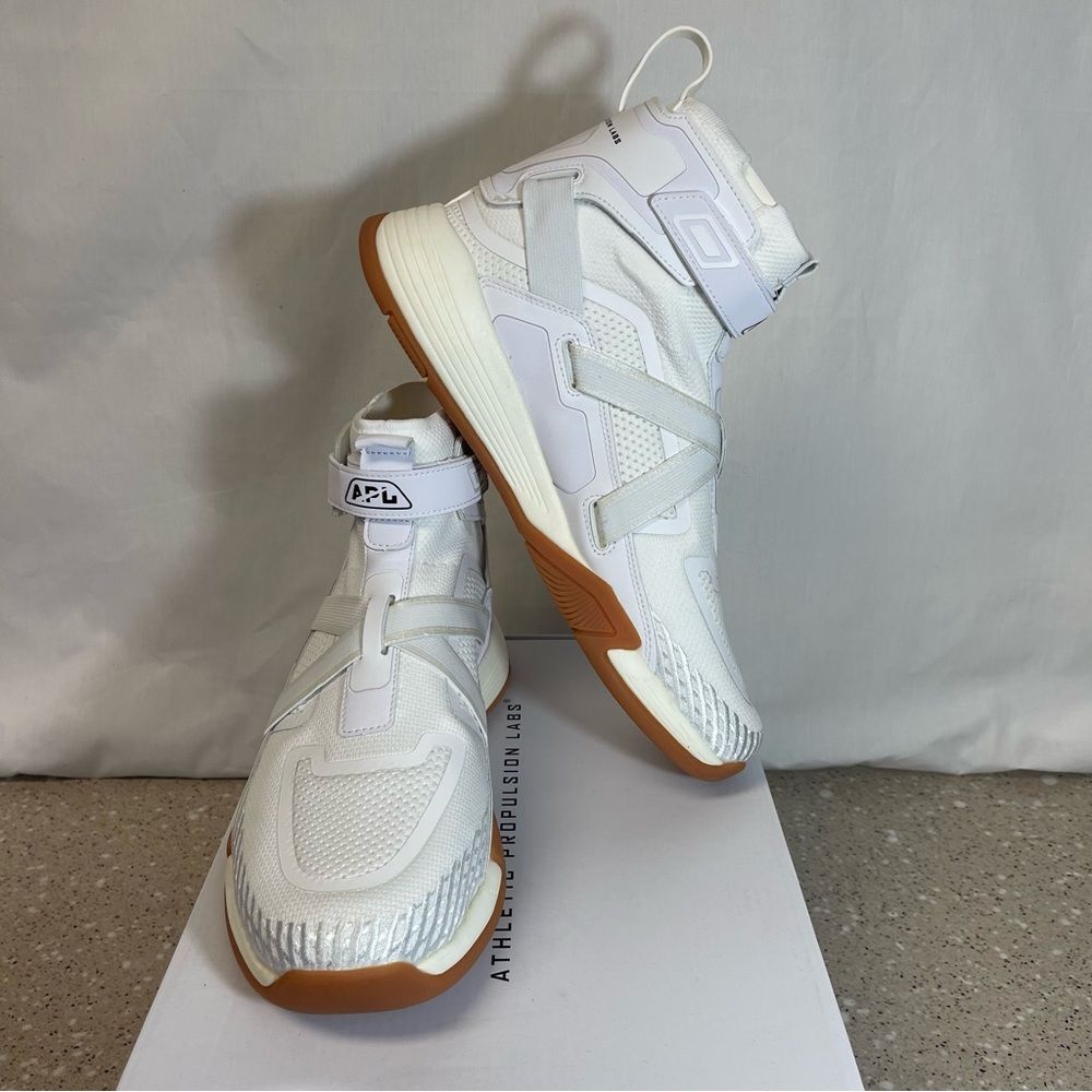 Women’s APL Super Future Size 11 in White | Athletic Propulsion Labs High Tops